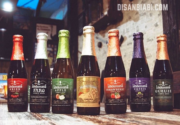 Bộ sưu tập bia Bỉ thủ công truyền thống nổi tiếng nhà máy Lindemans