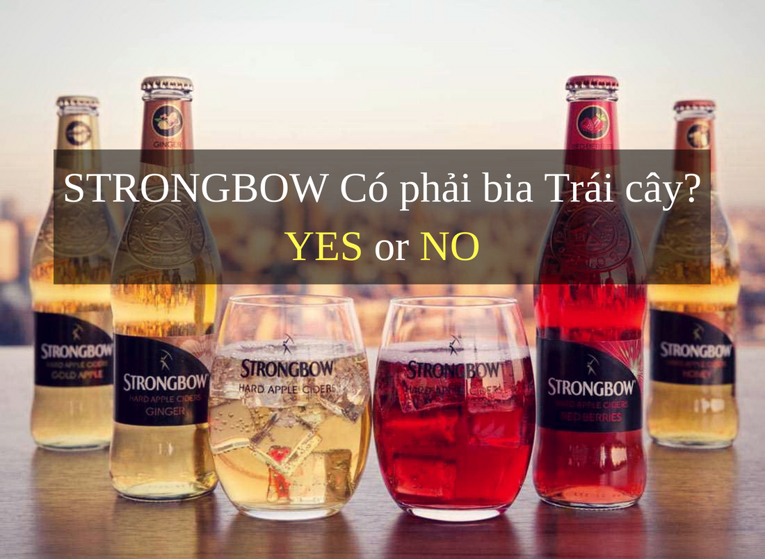 Strongbow cider có phải bia trái cây Bỉ không?