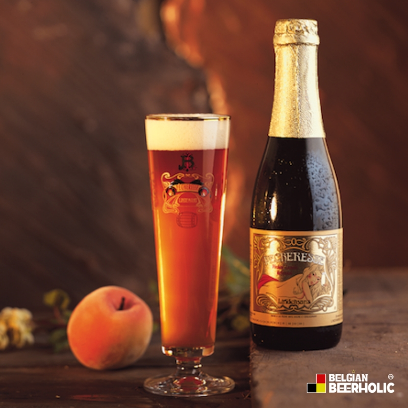 Bia trái cây Bỉ với các hương vị đa dạng: Cherry, đào, phúc bồn tử...