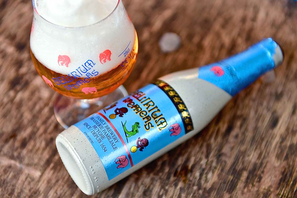 Bia Bỉ chai sứ nhập khẩu cao cấp Delirium Tremens