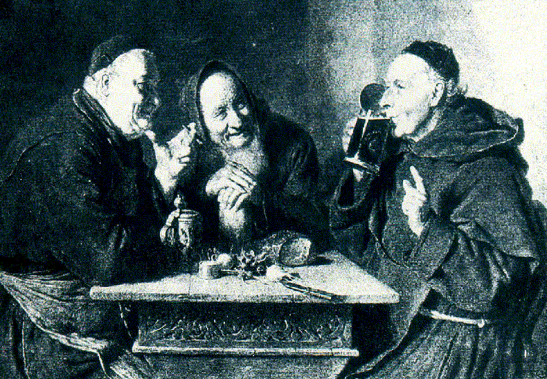 Thẩy tu là những người sản xuất bia Bỉ đầu tiên